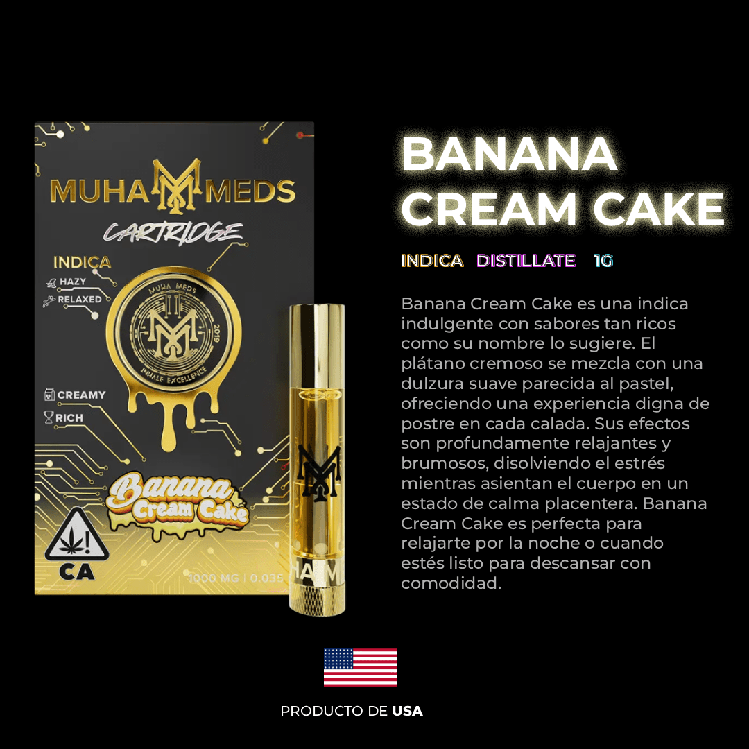 Muha Meds® Banana Cream Cake 2G