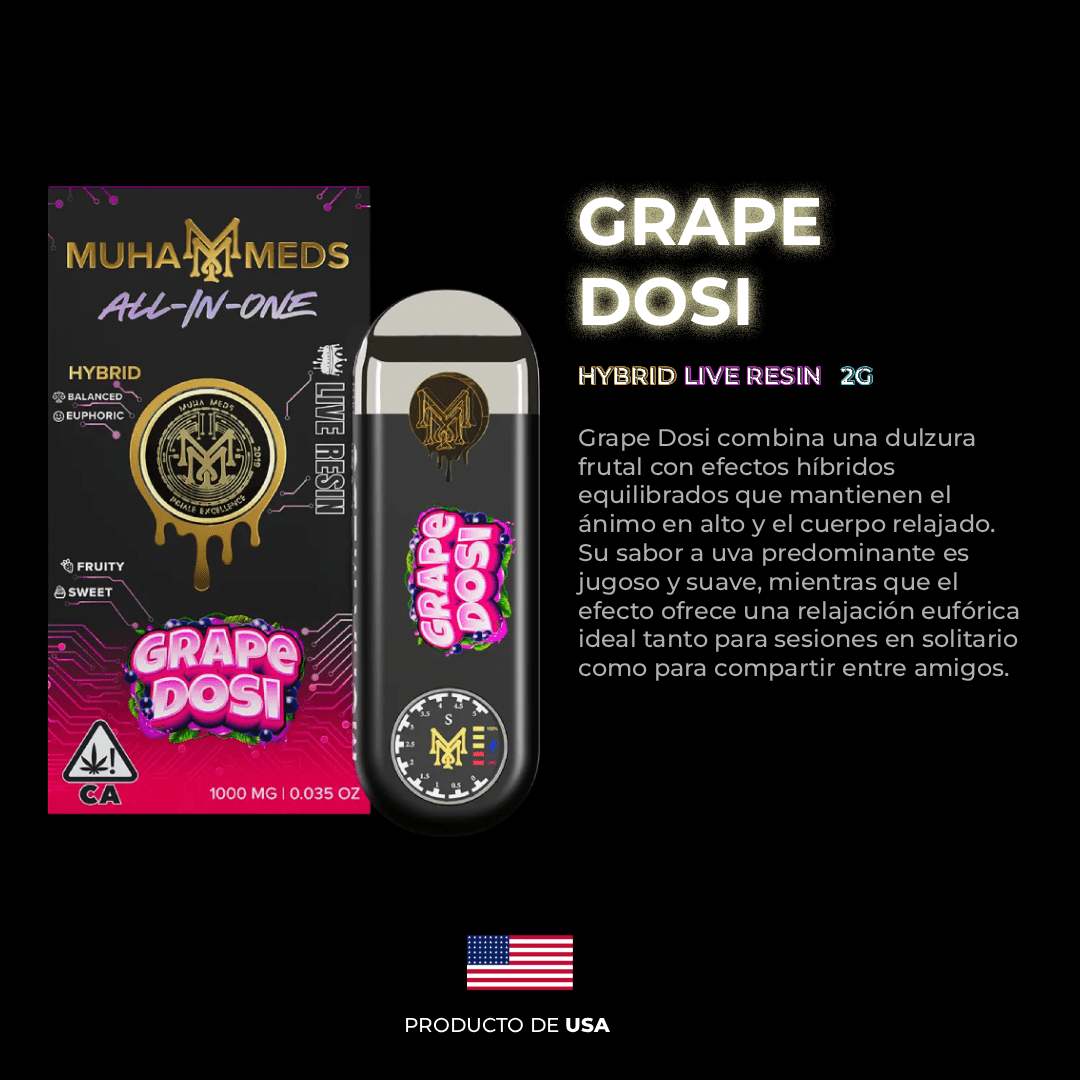Muha Meds® Grape Dosi 2G