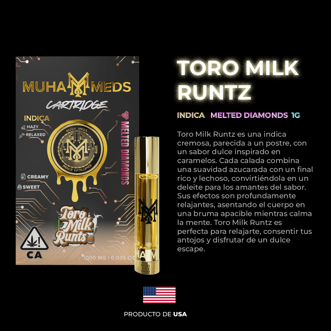 Muha Meds® Toro Milk Runtz 2G