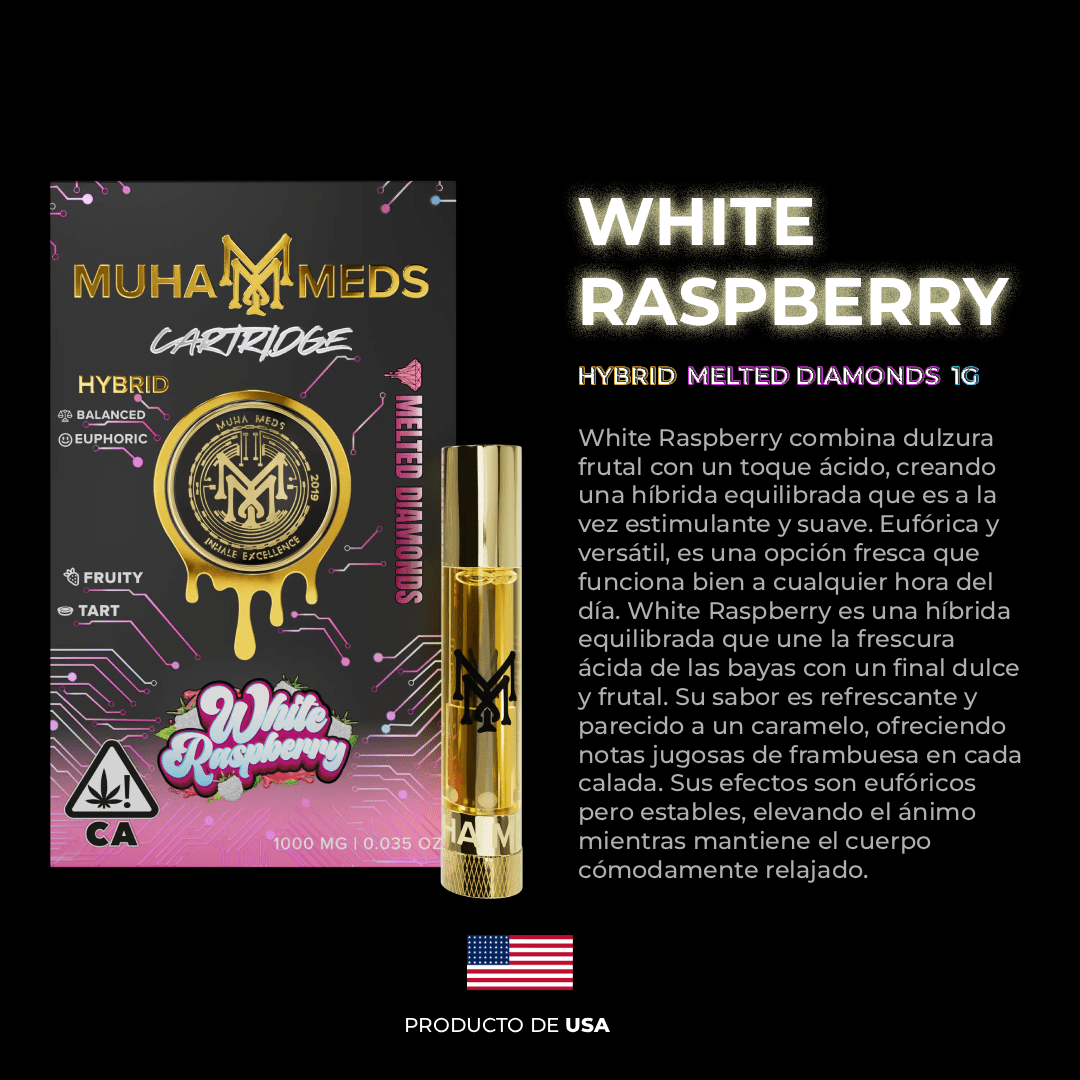 Muha Meds® White Raspberry 2G