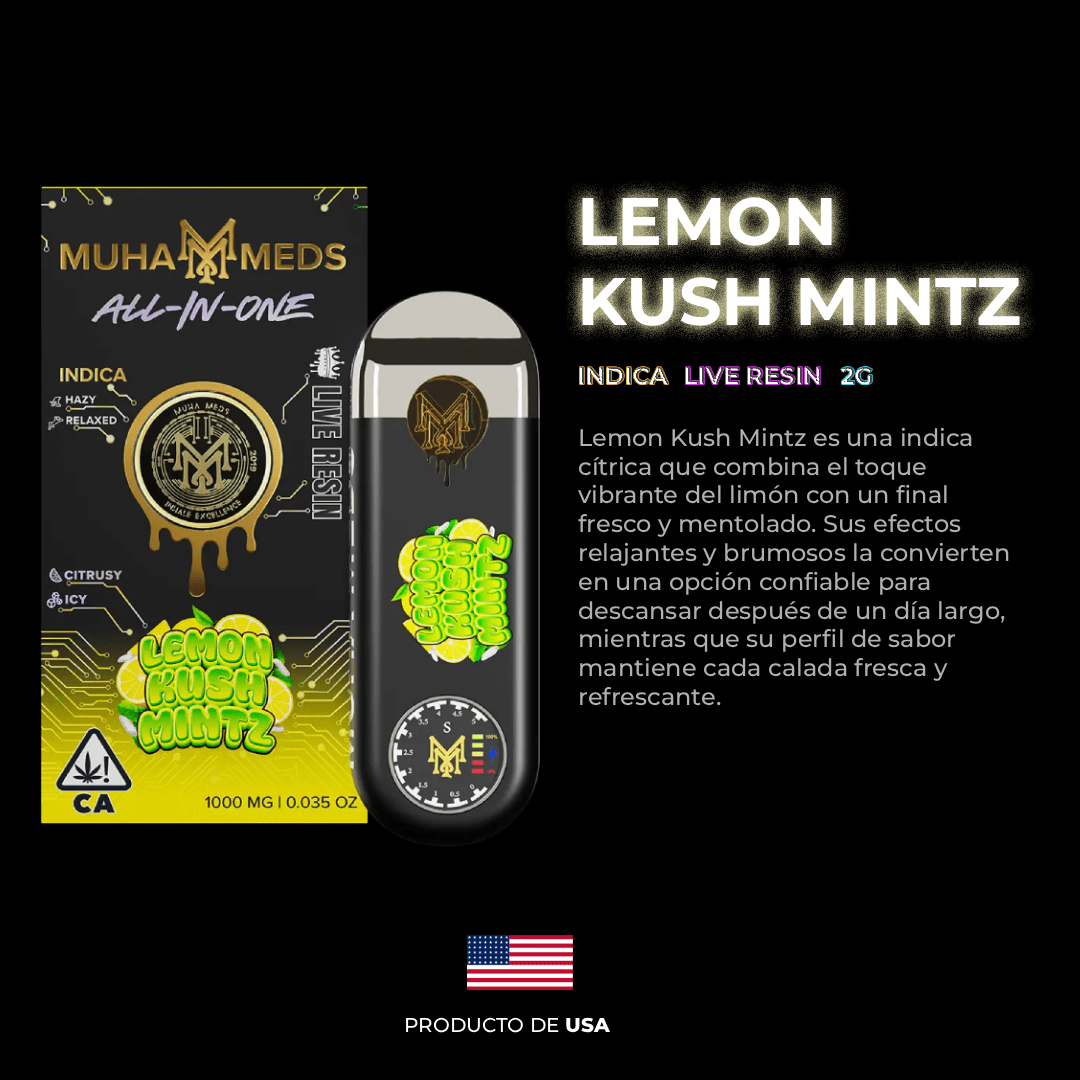 Muha Meds® Lemon Kush Mintz 2G