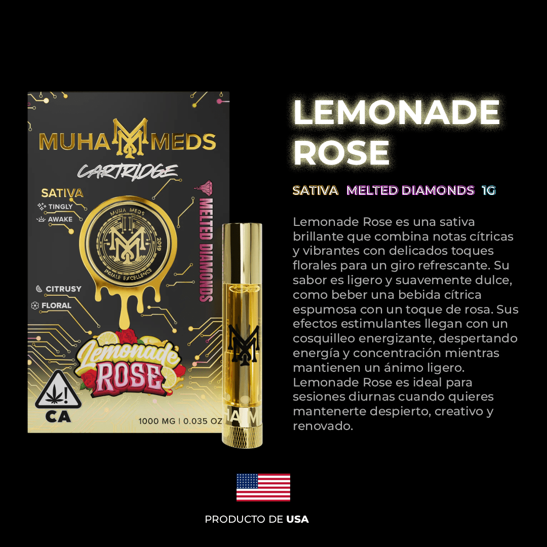 Muha Meds® Lemonade Rose 2G